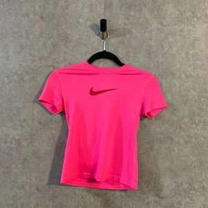 Nike Pink Crew Slim Fit